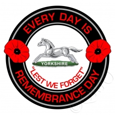 Prince Of Wales Own Regiment Of Yorkshire Remembrance Day Sticker